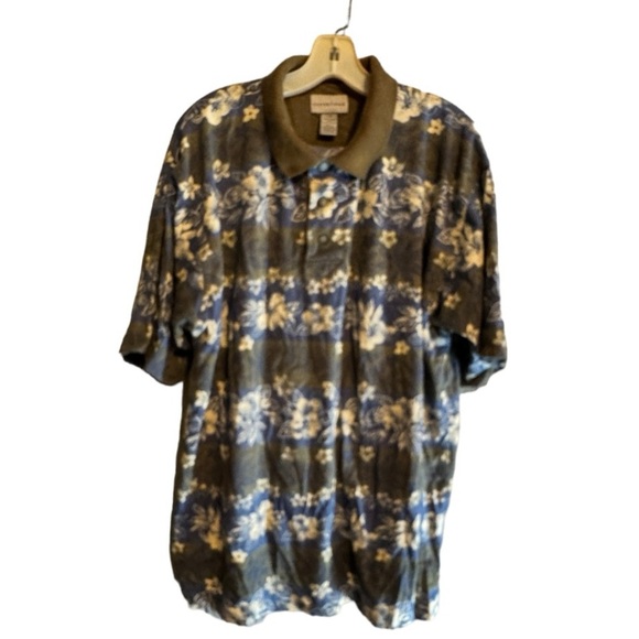 Cutter & Buck Floral Shirt - Picture 1 of 4